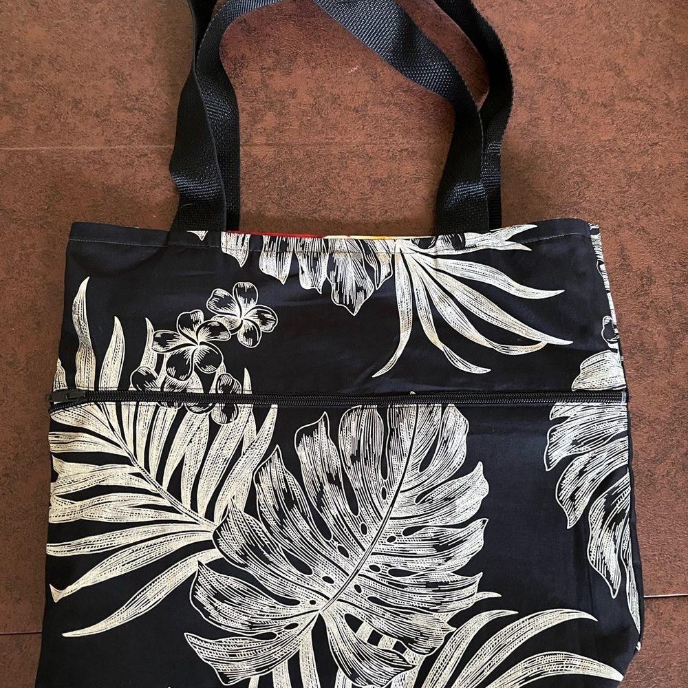 Hawaii Reversible Fabric Tote Bag